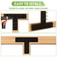 thumbnail image 5 of Soporte de Montaje XZWMY 35 cm x 25 cm 4 x 4/6 x 6 Madera - Juego de 4, 5 of 7