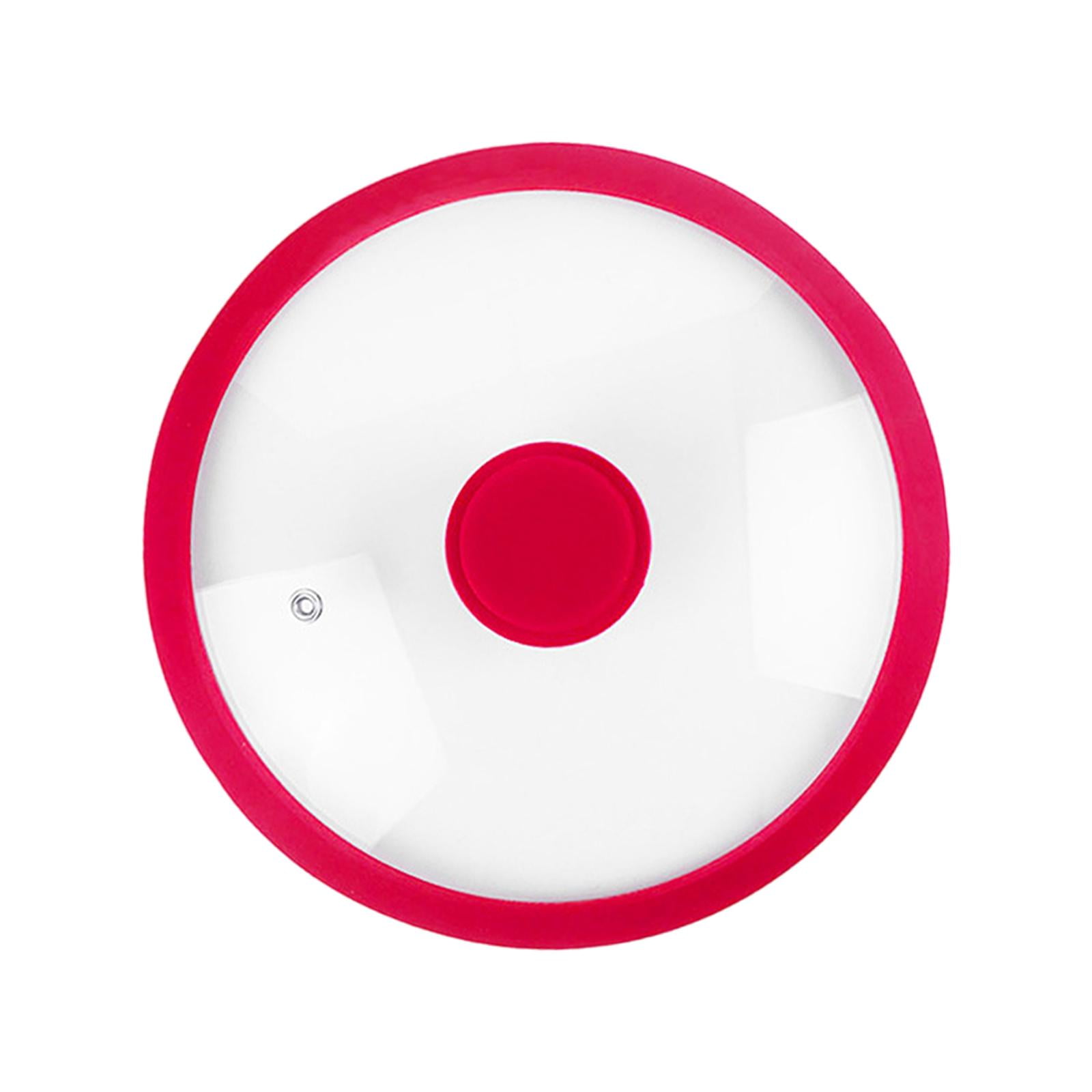 Bothyi - Tapa De Repuesto De Silicona Para Sartenes, Sartenes, Ollas, 27 Cm, Color Rojo