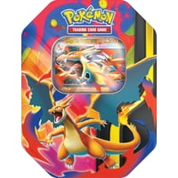 Juego De Cartas Coleccionables Pokémon Mega Charizard Y Ex Tin Set