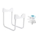 thumbnail image 1 of Soporte Para Jarra De Agua, Accesorios De Hierro, Soporte Para Jarra De Agua Para Senderismo, Suelo, Exterior, Altura 29CM, Blanco, 1 of 4