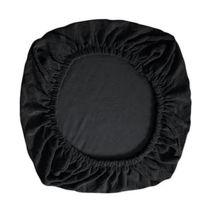 Bothyi - Funda Para Asiento De Silla Comedor Funda Para Asiento De Silla Desmontable Lavable Negro