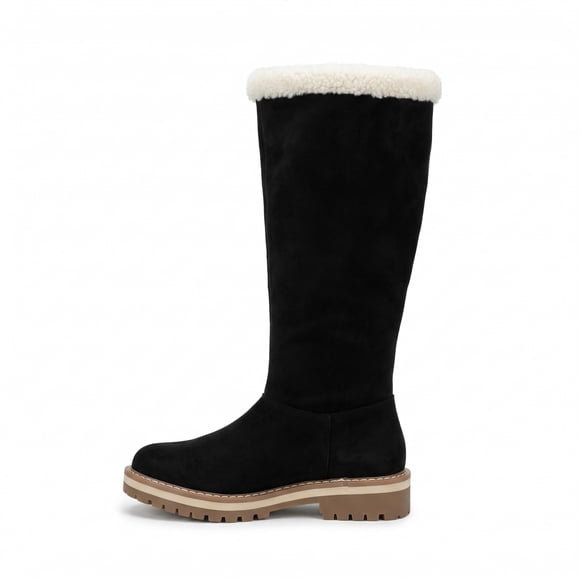 Bota Mujer Larga de Gamuza Chiporro PG24319