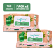 thumbnail image 1 of INFANS Fibra de Bambú Bio Baby Wipes Toallitas Húmedas - 160 Unidades, 1 of 1