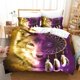 thumbnail image 1 of v2240 Bed Sheets Wolf Cute Animal Bedding Set Boys Adult Luxury Gifts Duvet Cover Set Soft Comforter Sets Single Full King Twin Size Duvet Cover 3-Piece Bedding Set (1 Duvet Cover + 2 Pillow Shams) Be, 1 of 5