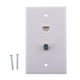 thumbnail image 3 of Conector Coaxial F para Placa de Pared Ethernet, 3 of 3
