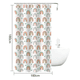 thumbnail image 5 of Cortina De Baño Peva 180x180cm Diseño Arcoíris Con Ganchos, 5 of 6