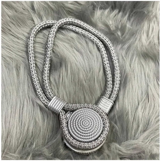 Wyj Hogar - Pack De 02 Sujetadores - Abrazaderas Magneticas Para Cortinas Md18