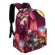 thumbnail image 2 of Demon Slayer-theme Backpack, Campus style schoolbag Bookbag with Adjustable Shoulder Straps And Large Zip Compartment, Unisex Travel Bags.42x30x15cm, 2 of 6