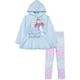 thumbnail image 1 of Conjunto Para Niñas Pequeñas Frozen Con Sudadera Con Capucha Y Leggings Azul Talla 2t, 1 of 9