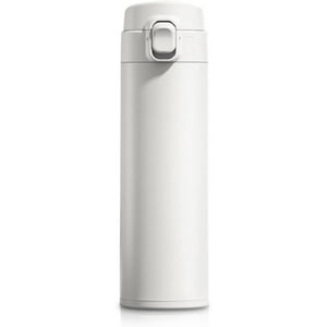 Veat00L - Termo, Botella De Agua, Capacidad De 450Ml, 6 Horas De Frío Y Calor, Termo De Acero Inoxidable, Cerradura De Seguridad, Taza Caliente Para Adultos Y Niños, Fácil De Llevar