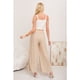 thumbnail image 4 of Pantalon Palazzo Mujer Verano Casual Pretina Alta Jaspeado 3010, 4 of 4