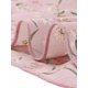 thumbnail image 5 of INSPIRE CHIC Blusa Floral para Mujer de Regreso a Clases Cuello Corazón Manga Corta Abullonada Top Peplum Fruncido Rosa L, 5 of 6