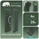 thumbnail image 2 of Funda de teléfono TUDIA MergeGrip para Google Pixel 10 Pro XL, color verde pino, 2 of 6