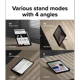 thumbnail image 5 of Funda Protectora Ringke Para iPad Air 11" M2 / Air (4th and 5th) Con Soporte Negro, 5 of 11