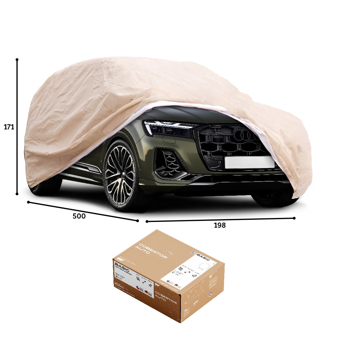 Cwagen - Funda Cubre Auto Suv L Wagen Covers Basic