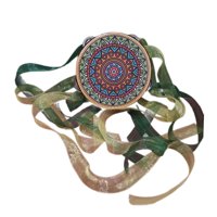 Magideal - Pandereta De 6 Pulgadas, Instrumento Musical De Percusión, Tambor De Mano Para Niños, Juguete Educativo Musical Para Fiesta, Ktv, Festival Infantil, Verde