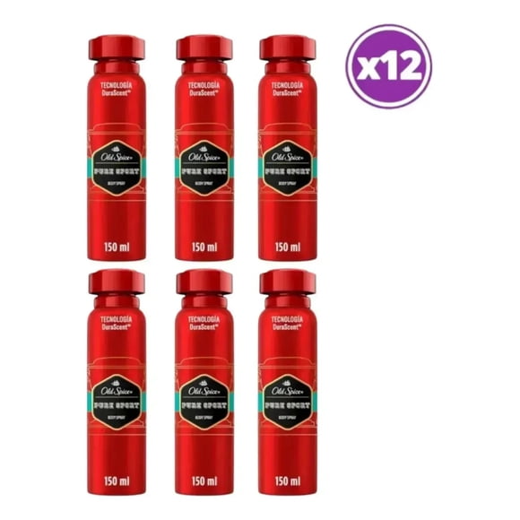 Pack 12 Pure Sport Desodorante Spray 96g