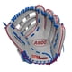 thumbnail image 2 of Guante de béisbol Wilson A900® PF12 Pedroia Fit 30 cm gris/rojo/royal, 2 of 5