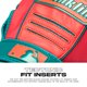thumbnail image 4 of Guantes de bateo Franklin Sports CFX Pro Teal/Coral Youth M, 4 of 5