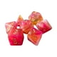 thumbnail image 3 of 7 Piezas De Dados Poliédricos De Colores Dobles D6 D4 D8 D10 (00-90 Y 0-9) D12 D20 Rosa Oscuro, 3 of 3