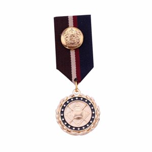 Ioensy - Insignia De Tela A Rayas, Medalla, Joyería Única, Ramillete Para Abrigo, Camisa, Mujer, Hombre, Estilo D