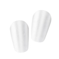 Magideal - 2Pcs Mini Fútbol Guardanes De Protección De La Protección De La Espinilla De La Espinilla Compactos Equipos De Fútbol Protectores De Fútbol Guardias P S Blanco 10Cmx6Cm