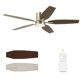 thumbnail image 1 of Ventilador de techo FANSHAIN 132 cm con luz y control remoto, 1 of 7