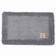thumbnail image 1 of REGALWOVEN Alfombras de Baño Chenille Antideslizantes Alfombra de Ducha Ultra Suave Absorbente Gris 32" x 20", 1 of 6