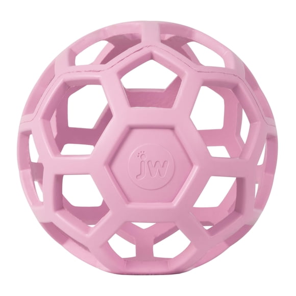 Pelota de rompecabezas para perros JW Pet Hol-ee Roller™ de caucho natural