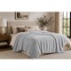 thumbnail image 1 of Manta Mainstays Super Soft Plush King Gris Reversible, 1 of 3