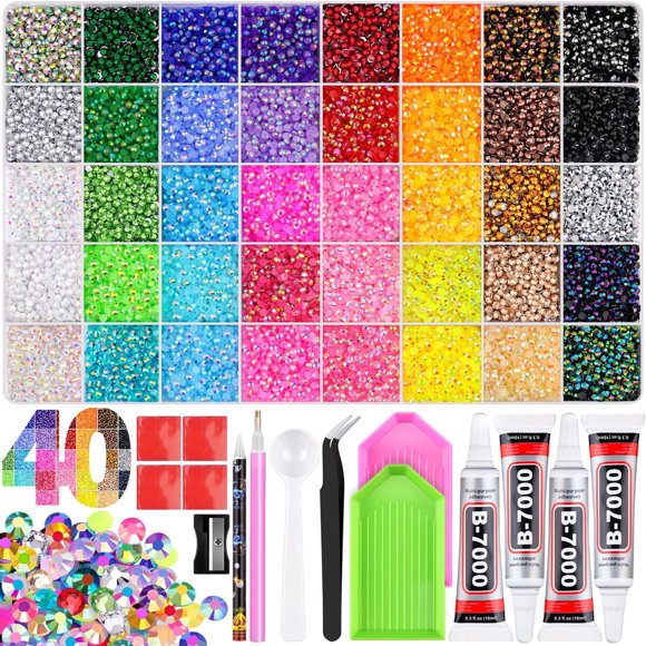 Kit de strass TINKRSTUFF de 51.000 piedras