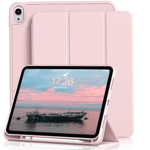 Mar Cases - Carcasa Smart Cover Ranura Para Ipad 10Ma 10.9 Rosado