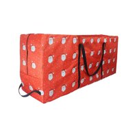 Bothyi - Bolsa De Almacenamiento Para Árbol De Navidad, Soporte Para Guirnalda, Colgantes, Suministros Para Fiestas, Cabeza De Papá Noel Roja