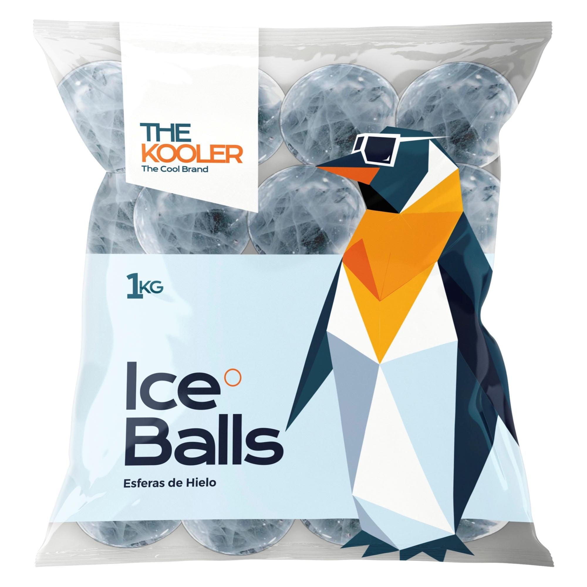 Hielo Esfere Premium Bolsa 1 kg The Kooler