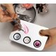 thumbnail image 4 of Paleta de Maquillaje KissDate 15x10 cm Acero Inoxidable de 3 Pozos, 4 of 8