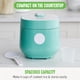 thumbnail image 3 of Arrocera GreenLife digital de 4 tazas, sin PFAS ni PFOA, color turquesa, 3 of 5