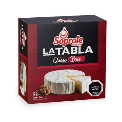 Queso Brie Trozo 125 G Soprole