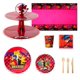 thumbnail image 4 of Juego de platos de papel Miraculous Ladybug, 20 platos con licencia oficial, 4 of 7