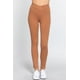 thumbnail image 1 of Pantalón de Punto de Tiro Medio Camel M, 1 of 5