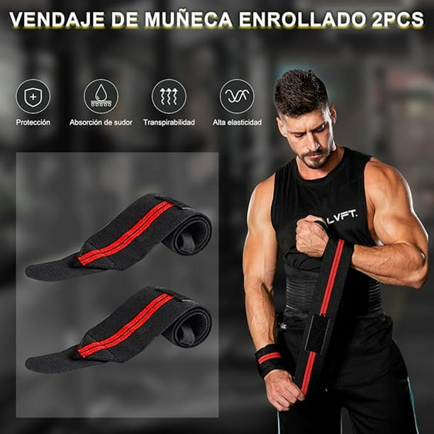 Muñequeras De Acero Serio | Soporte De Muñeca Para Levantamiento De Pesas Y Levantamiento De Pesas Con Bucle Para Pulgar Se Vende Como Par