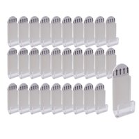 Bothyi - 30X Estantes De Exhibición De Discos De Vinilo Estante De Pared De Almacenamiento Para Exhibición De Portadas De Álbumes Transparente