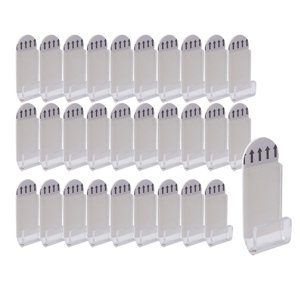 Bothyi - 30X Estantes De Exhibición De Discos De Vinilo Estante De Pared De Almacenamiento Para Exhibición De Portadas De Álbumes Transparente