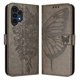 thumbnail image 5 of Funda cartera mariposa para Samsung Galaxy A04s con soporte y ranuras para tarjetas Gris, 5 of 5