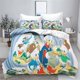 thumbnail image 1 of Duvet Cover Mickey Minnie Duvet Cover Pillowcase Set 2pcs/3pcs Three-piece Needlework Set Microfiber Multi-size Bedding, 1 of 5