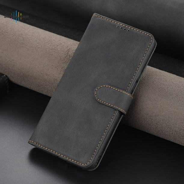 Samsung S23/Ultra, S22/Ultra, S21/Ultra, S21FE Flip Faux Leather Phone Case With Card Slot & Stand Function - Perfect for Business & Daily Use!