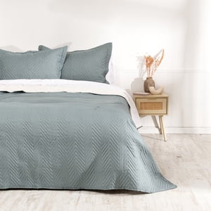 Mashini - Quilt Sherpa 2 Plazas Verde