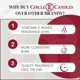 thumbnail image 4 of Vela Circle E Candles 397 g Ave del Paraíso, 4 of 8