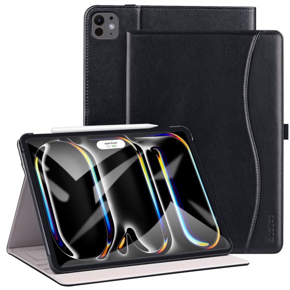 Funda ZtoTopCases para iPad Pro 12.9 de 6ª, 5ª, 4ª y 3ª generación, color negro