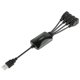 thumbnail image 3 of Hub mini flexible USB 2.0 de 4 puertos eForCity para PS3, Xbox y PC, 3 of 4