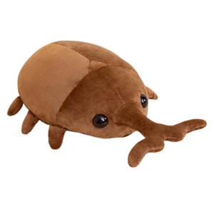 Bothyi - Insecto De Dibujos Animados Escarabajo Juguete De Peluche Juguetes De Peluche Insecto Muñeca Juguetes Marrón Oscuro S